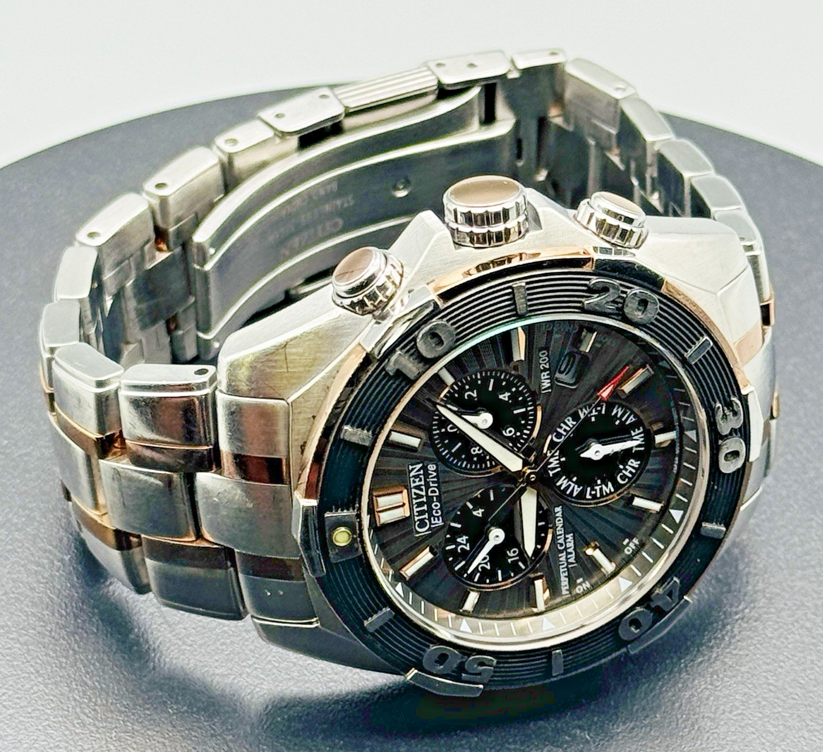 Citizen Signature Collection Eco-Drive Diver Watch Perpetual Chrono BL5446-51H