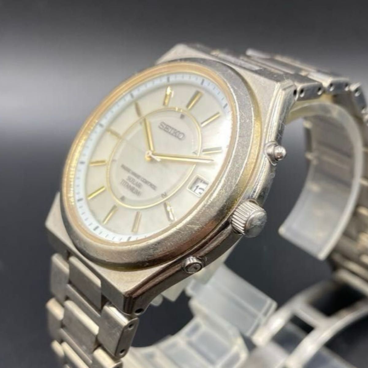 SEIKO Radio Solar 7B22 0AF0 Titanium