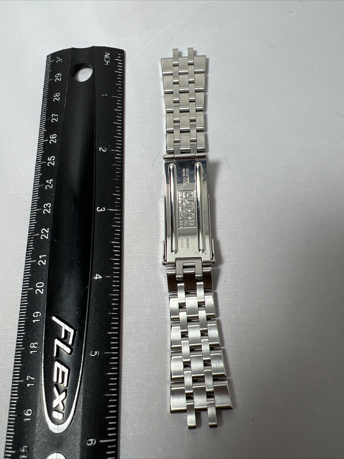 Tudor 62590 Stainless Steel Deployment Clasp & Bracelet END LINKS NOT INCLUDED