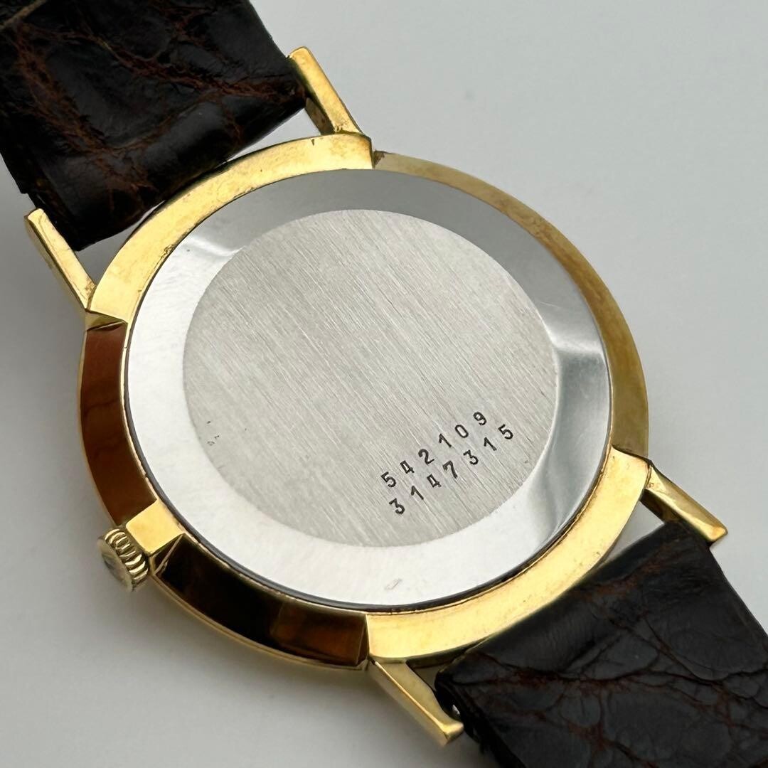 Universal Geneve 3147315 Mens Manual Wind Gold Dress Watch Vintage Swiss 32mm