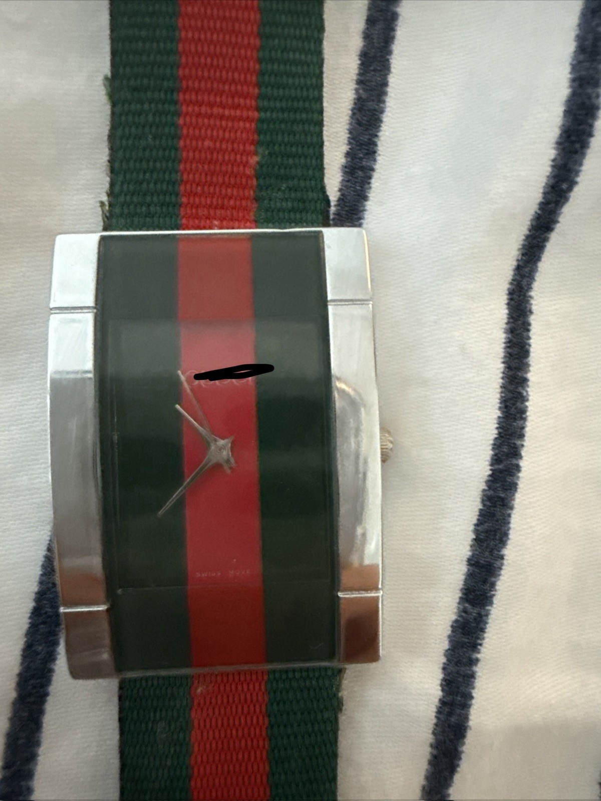 G-style Red Green Strap Watch