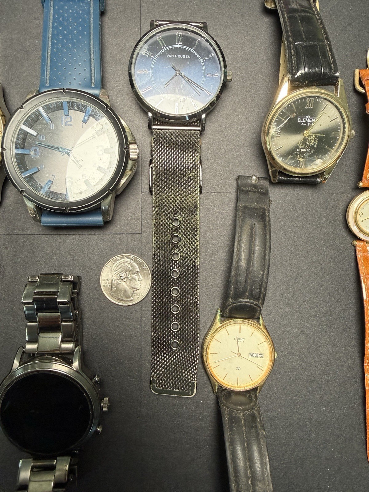 Mens And Women’s WristWatches Various Brands 10 Pcs Lot