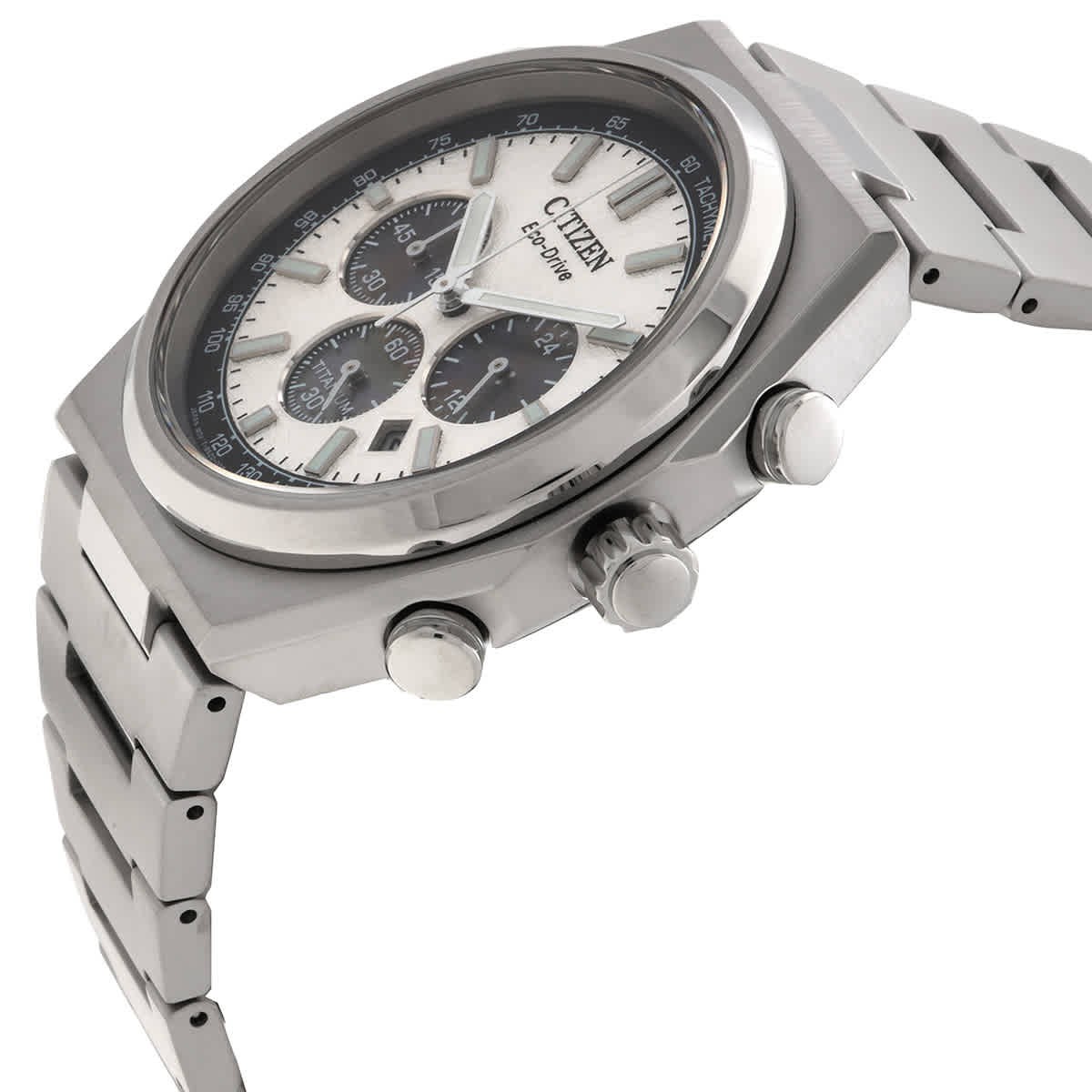 Citizen Zenshin Chrono Chronograph Silver Dial Men’s Watch CA4610-85A