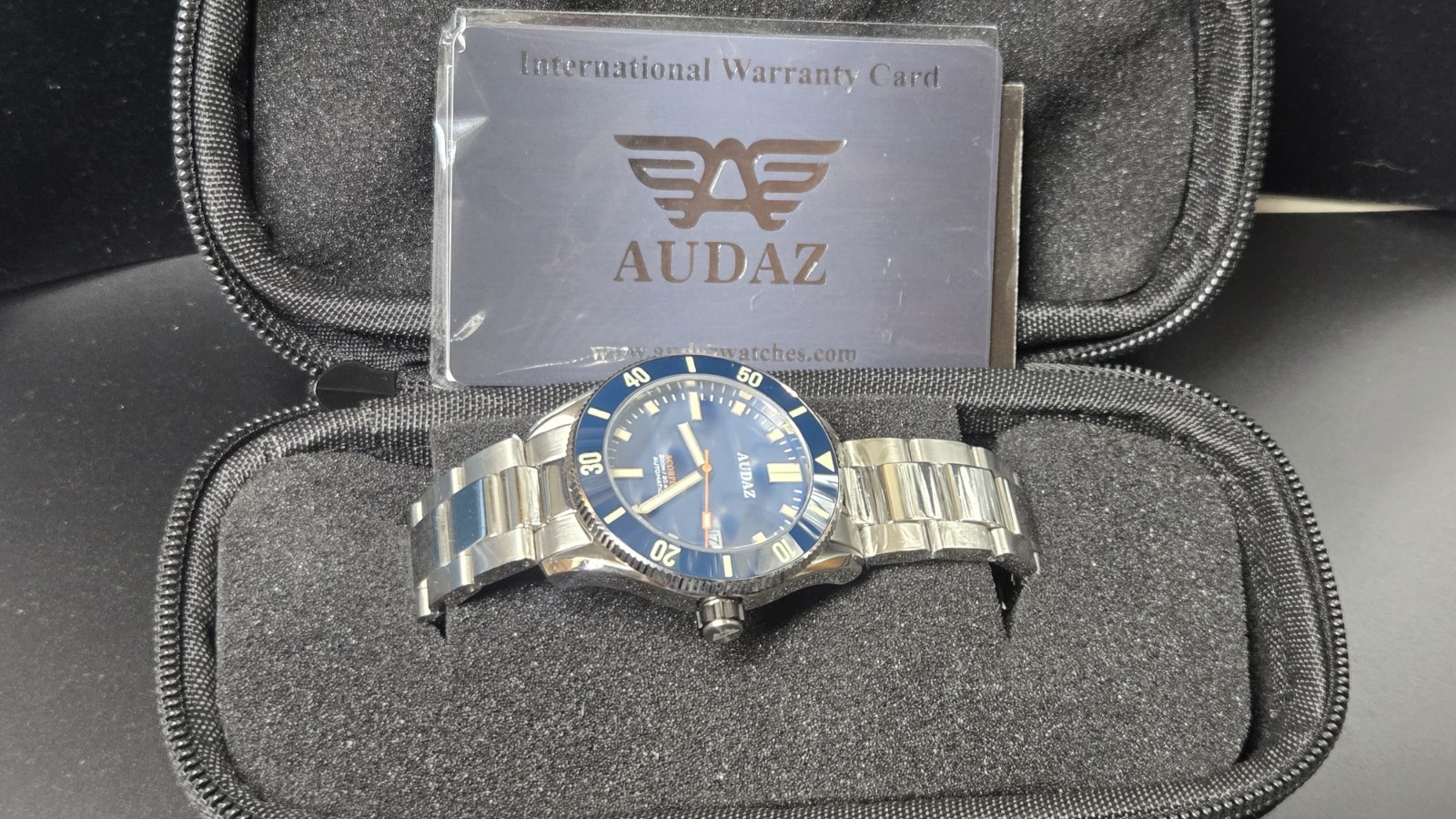 AUDAZ Scorpion 9015 Automatic Movement 40mm Case Sapphire Crystal