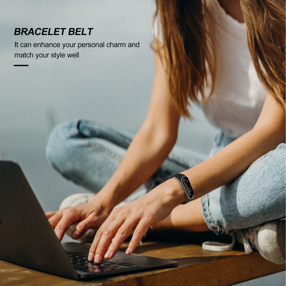 1Pcs Reusable Grey Silicone Wrist Band Strap with Porous Breathable Features