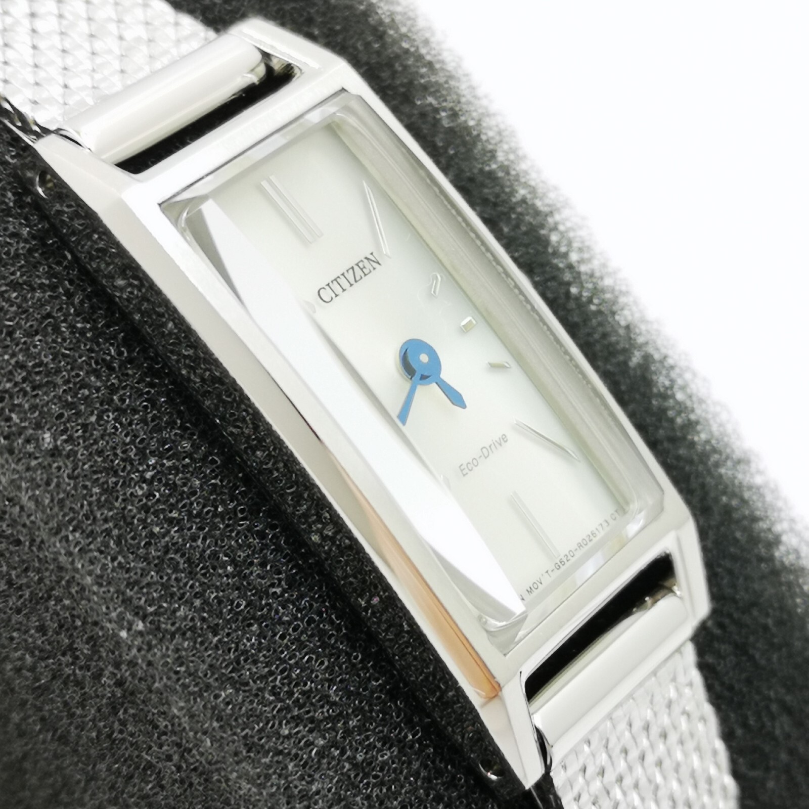 CITIZEN Key Kii: Eco-Drive EG7040-58A Silver Solar Women’s Watch New in Box