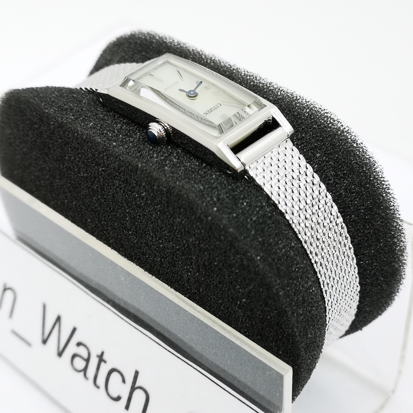 CITIZEN Key Kii: Eco-Drive EG7040-58A Silver Solar Women’s Watch New in Box