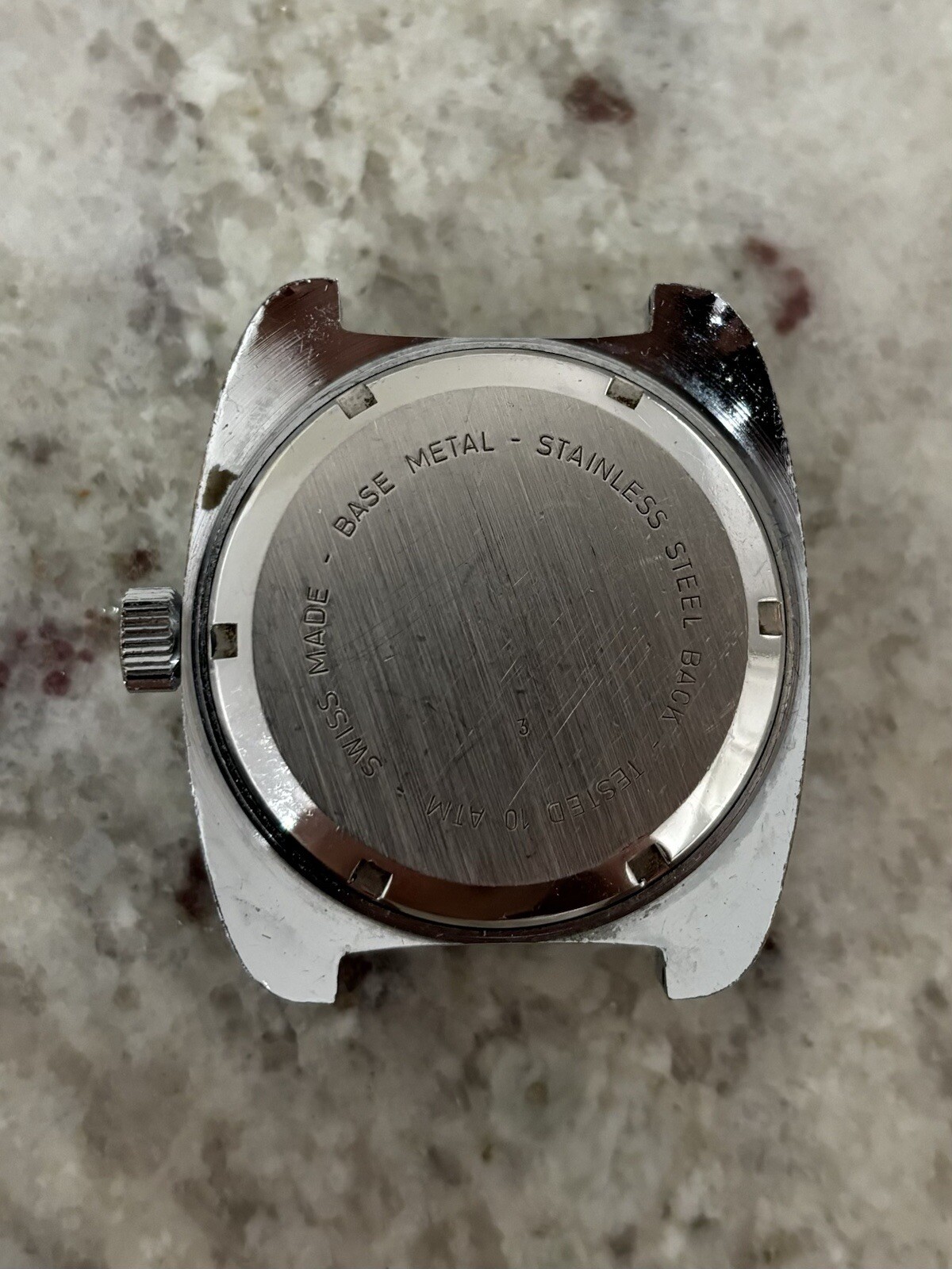 Vintage Squadron Race Watch 35.5mm RUNS!!!