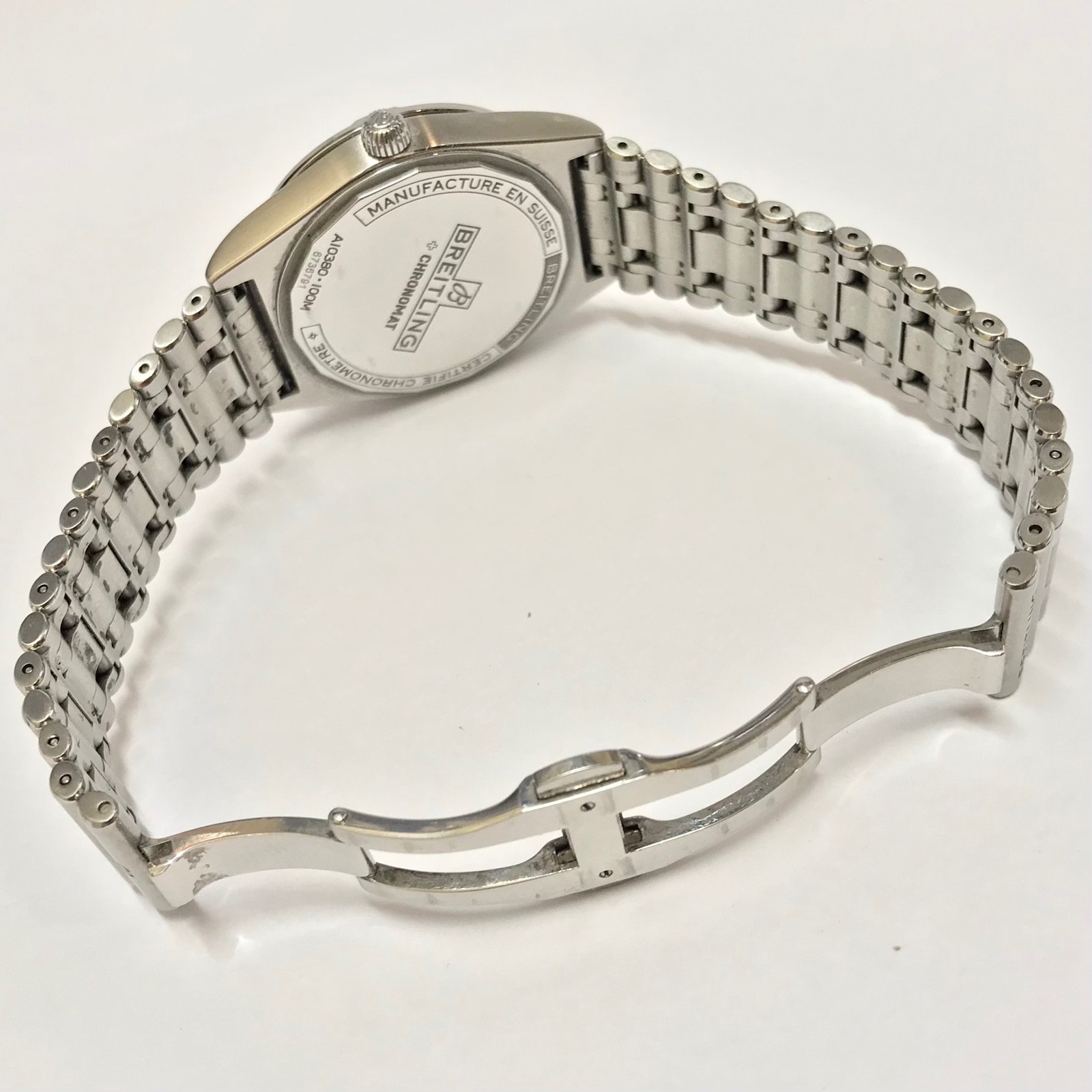 Breitling Chronomat A10380 – 36 mm automatic, diamonds, sapphire, Swiss Made