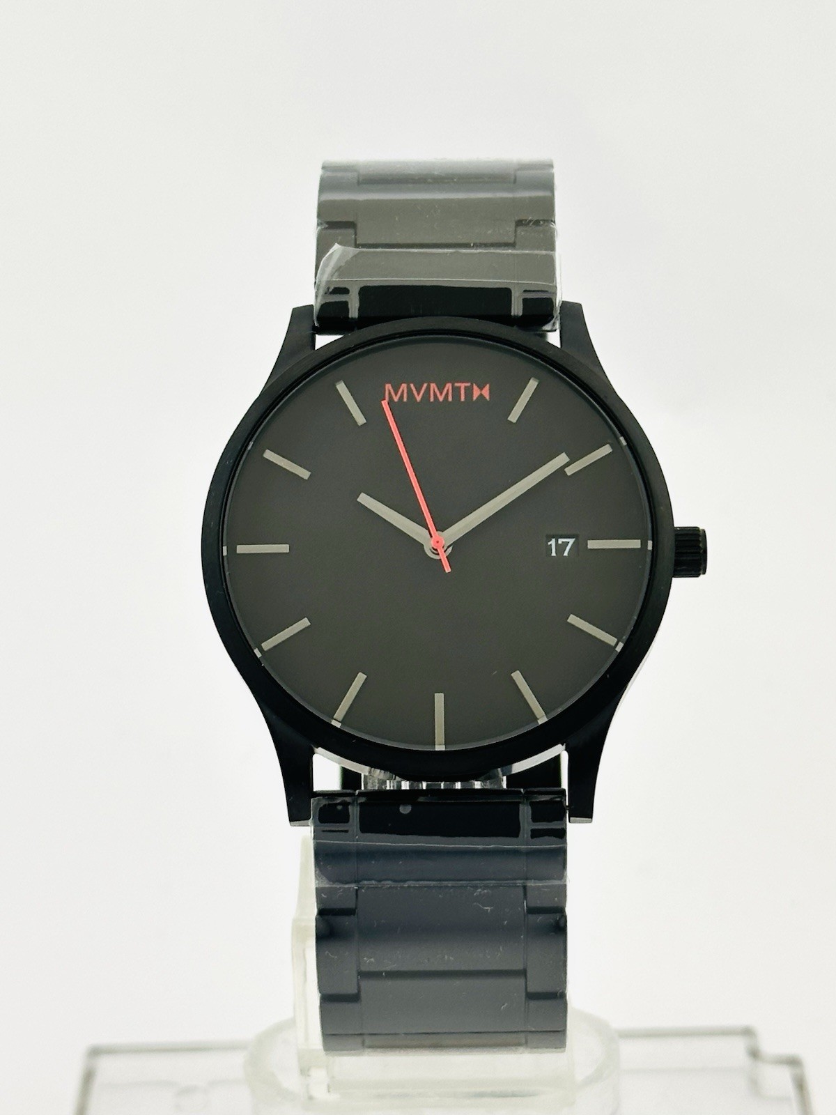 MVMT L213.5B.551 Classic Black Dial Black Stainless Steel Bracelet 45mm Watch