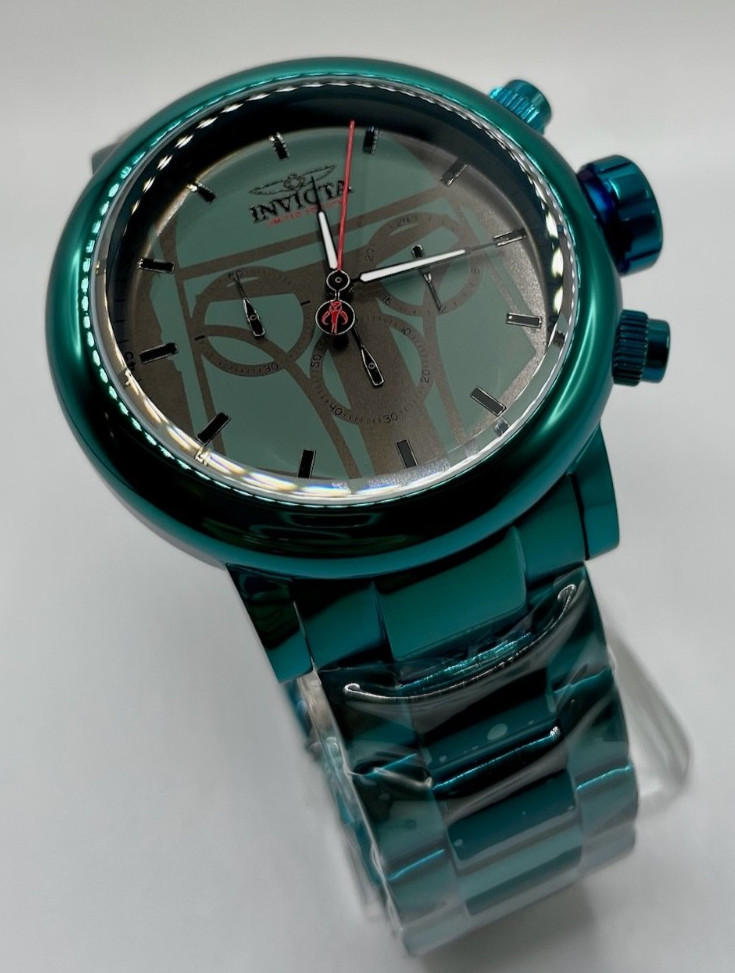 Invicta Star Wars Boba Fett Men’s Watch 48mm, Green (27609) Limited One of 1977