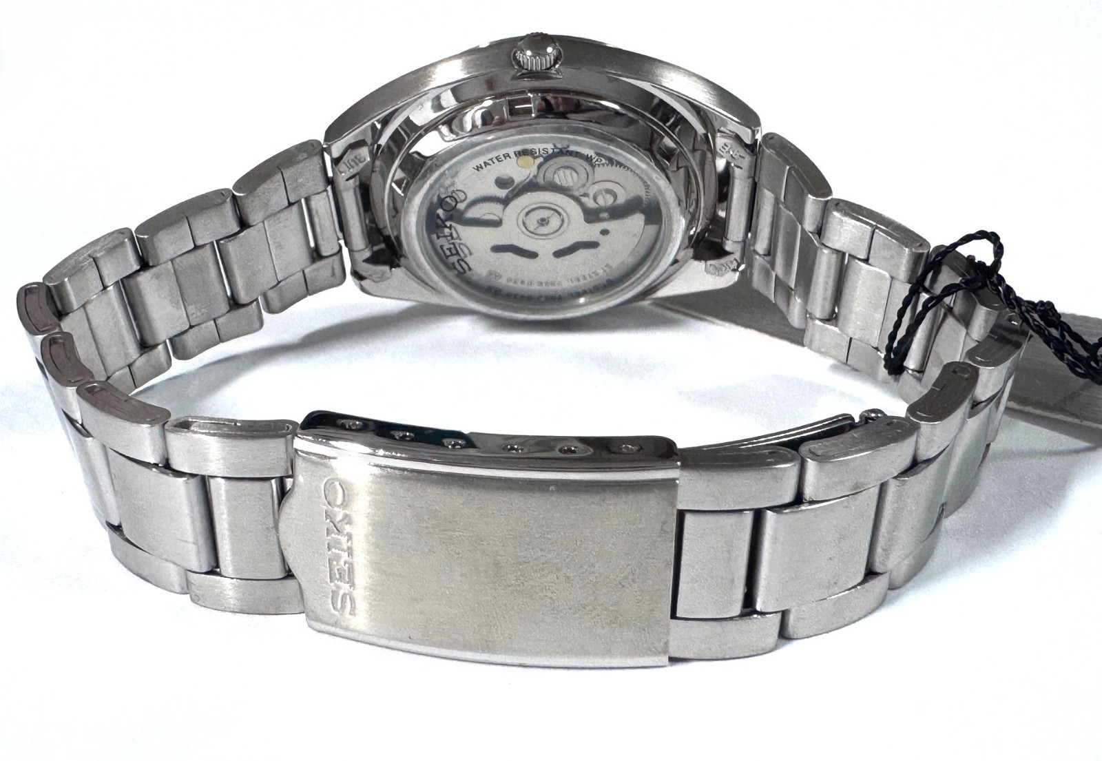 Seiko 5 Automatic SNXA21 SNXA21K1 Day Date Green Dial Steel Watch