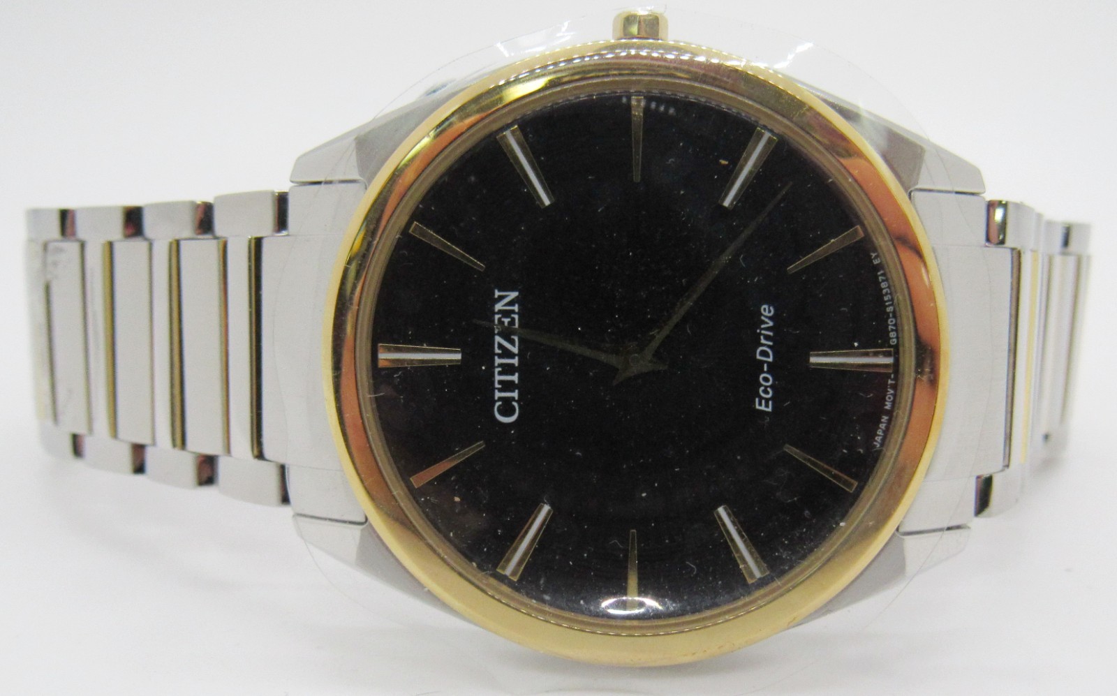 CITIZEN ECO-DRIVE STILETTO MENS WATCH MODEL AR3074-54E NO BATTERY WITH BOX