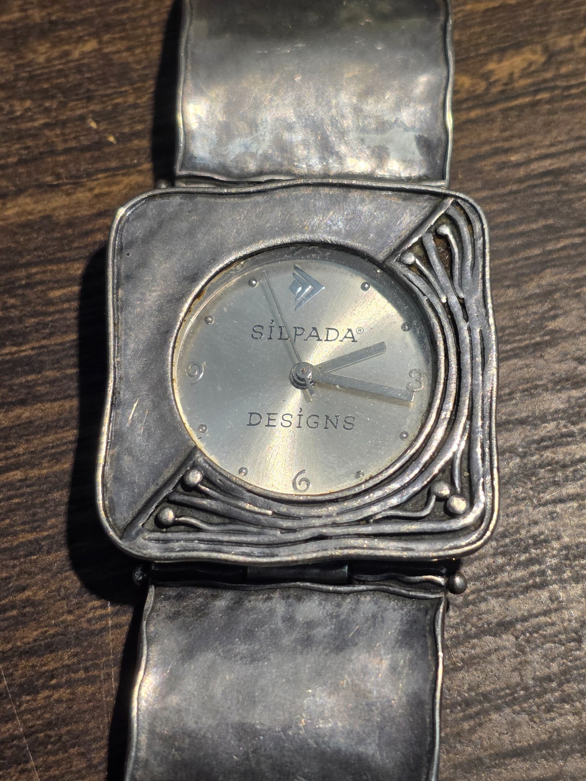6698 Vintage Silpada Shablool Didae Israel Sterling 925 Bracelet Watch