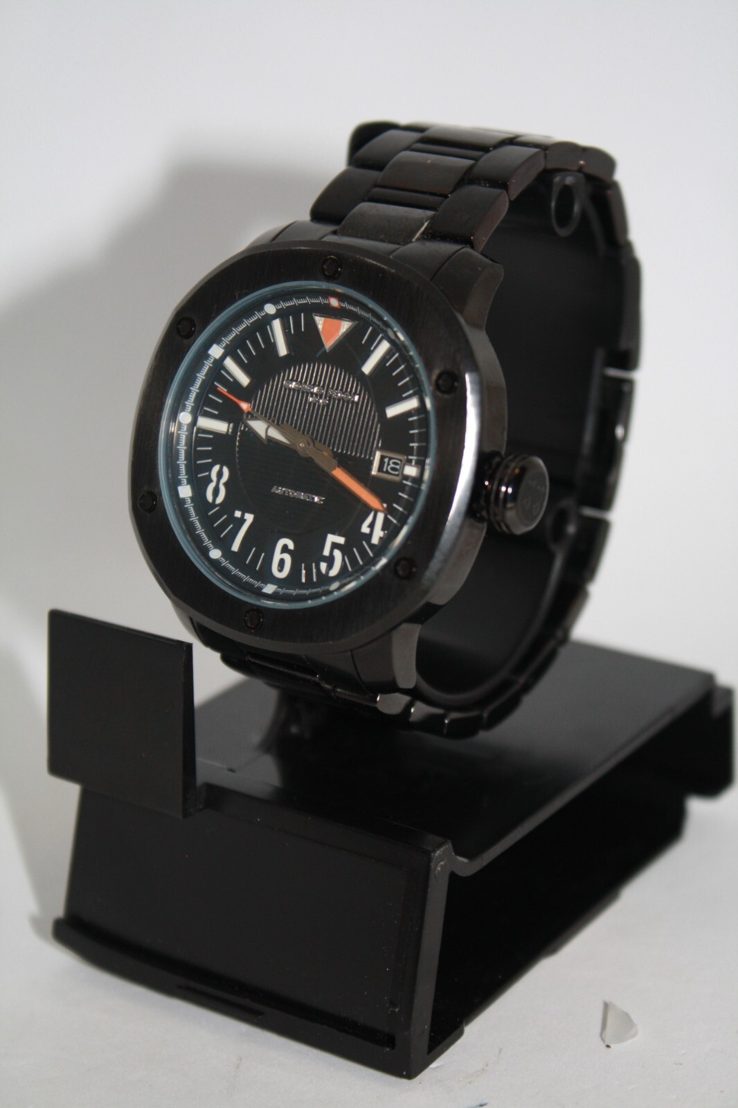Giorgio Fedon 1919 Accurate I Automatic Black Dial Black-plated Men’s