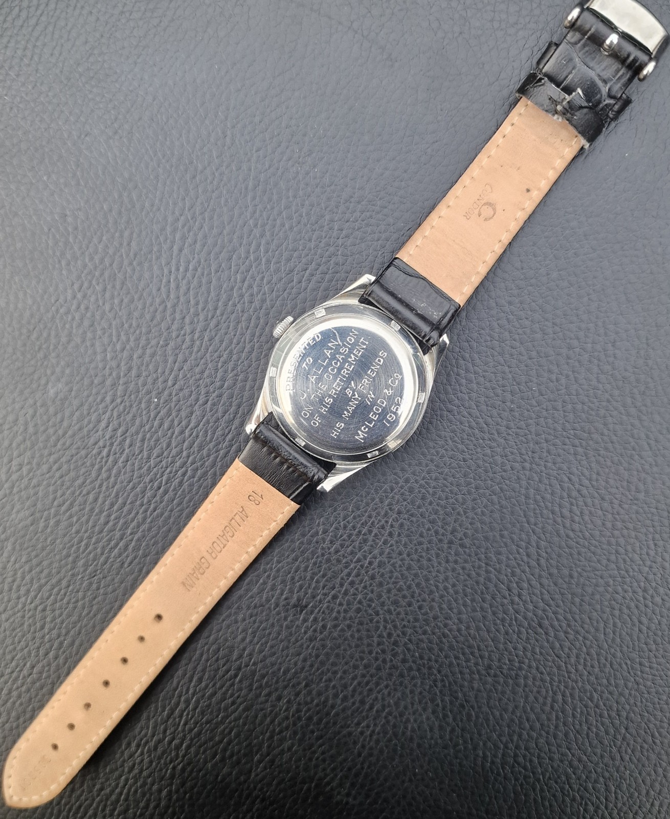 OMEGA GENTS MANUAL,REF 2640-1, 35MM,CAL 283,SCREW BACK CASE.