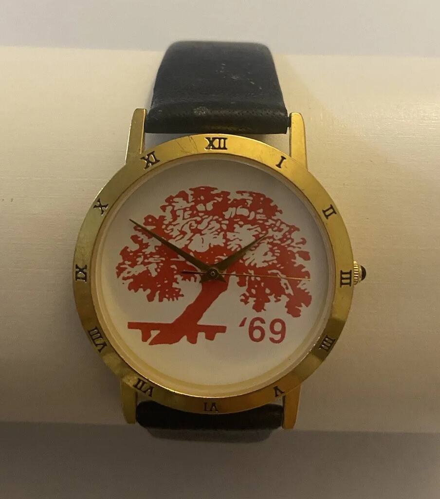 Image Watches California Cherry Blossm Tree 1980’s Tested Working! SEE PHOTOS!