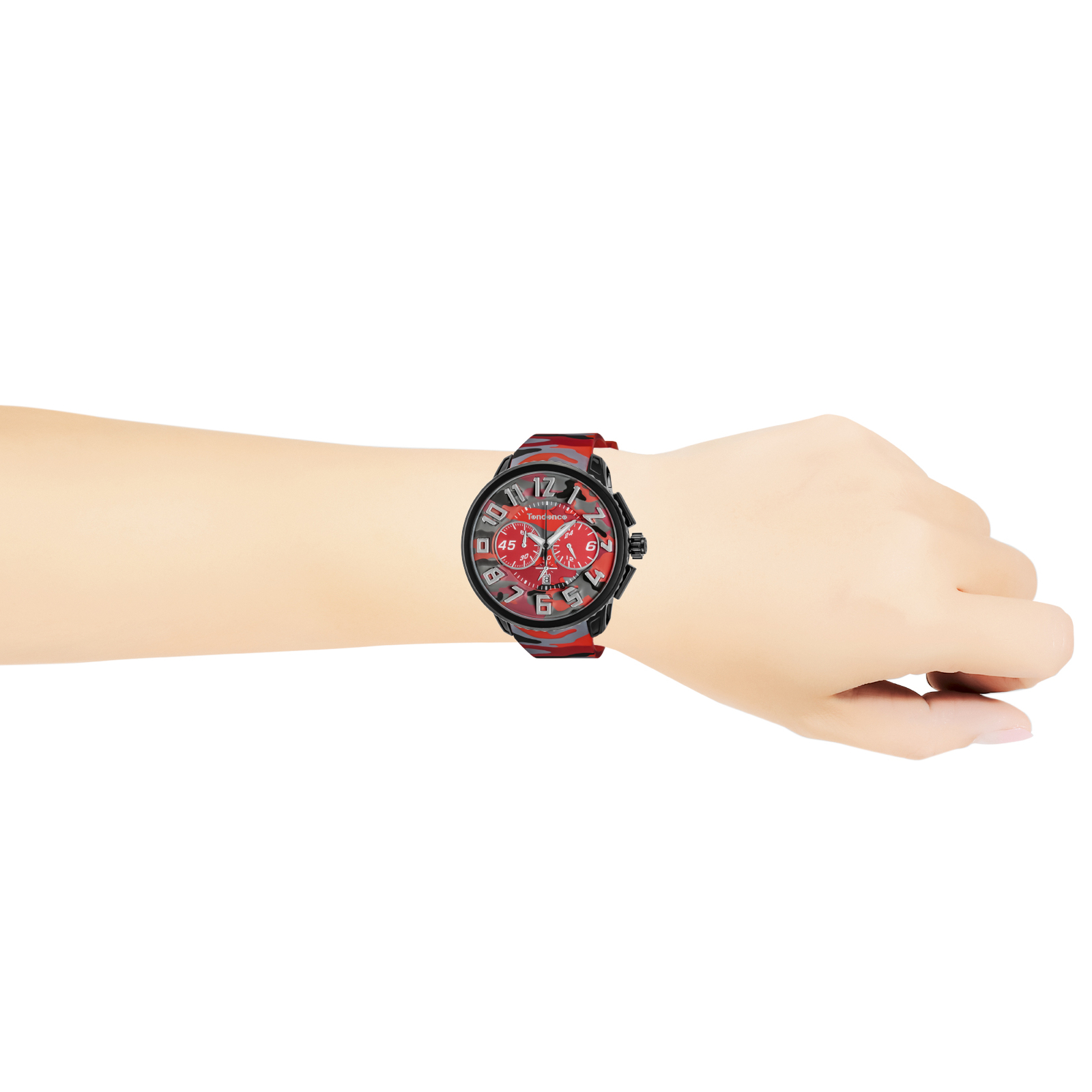 TENDENCE Gulliver Round CAMO Men’s Camouflage Quartz Ref. TY046024 Watch Brand