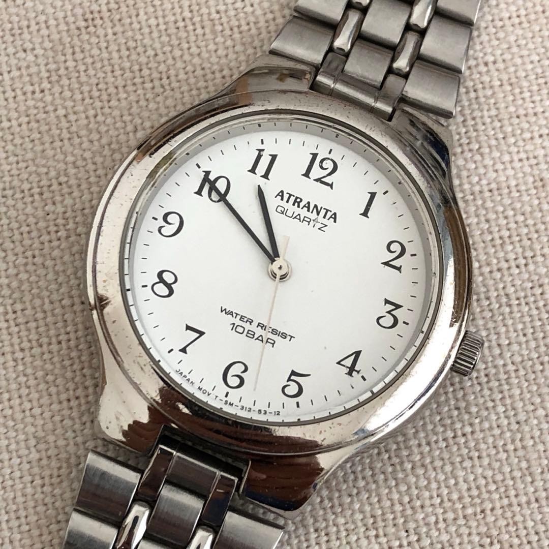 Ricoh Atranta Quartz Watch 35 mm 15-21 cm Battery Replaced