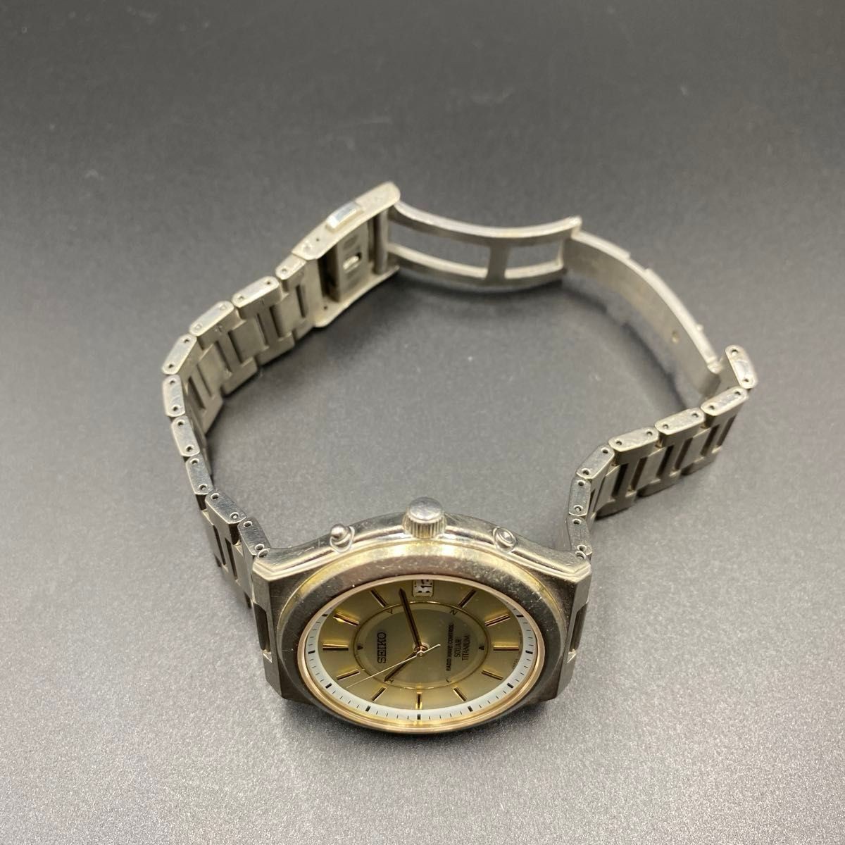 SEIKO Radio Solar 7B22 0AF0 Titanium