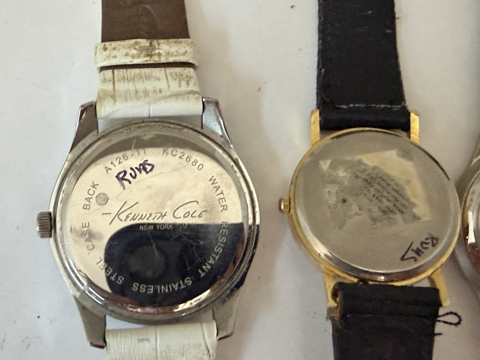 LOT 15 WATCHES BULOVA FOSSIL WALTHAM KENNETH COLE DISNEY ETC ALL TESTED WORKING