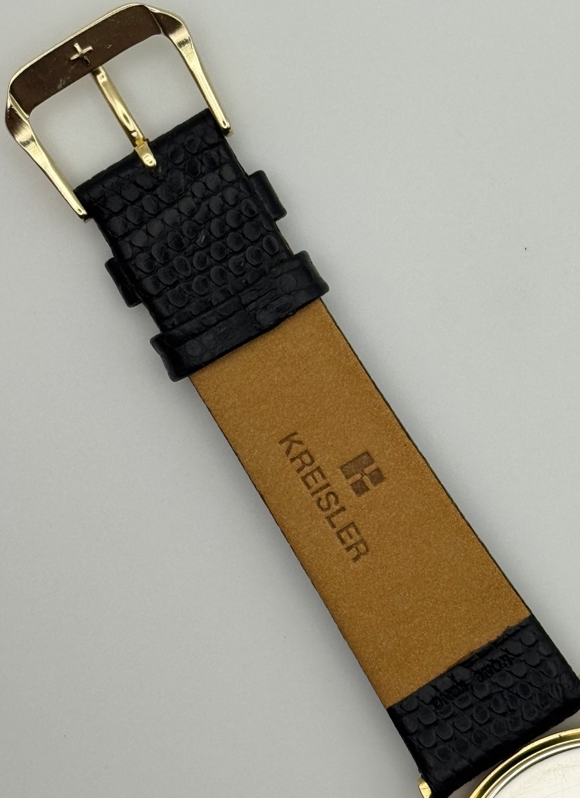 1997 Vintage Seiko Men’s Gold-Tone Arabic Dial Watch w/New Band – 7N32 Quartz