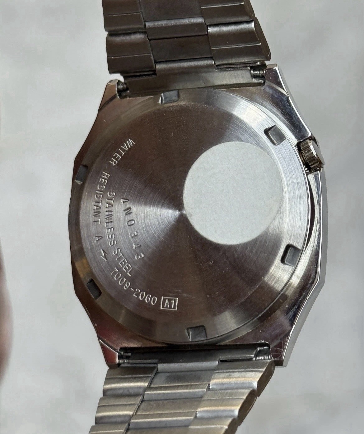 Seiko 5 Automatic Mens Vintage Wrist Watch Day Date Stainless Steel Japan