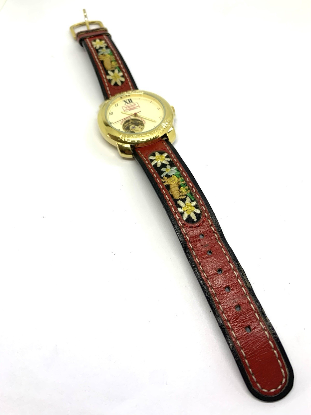 Vintage United Colors of Benetton by Bulova Watch: Ecology Automatic Wristwatch