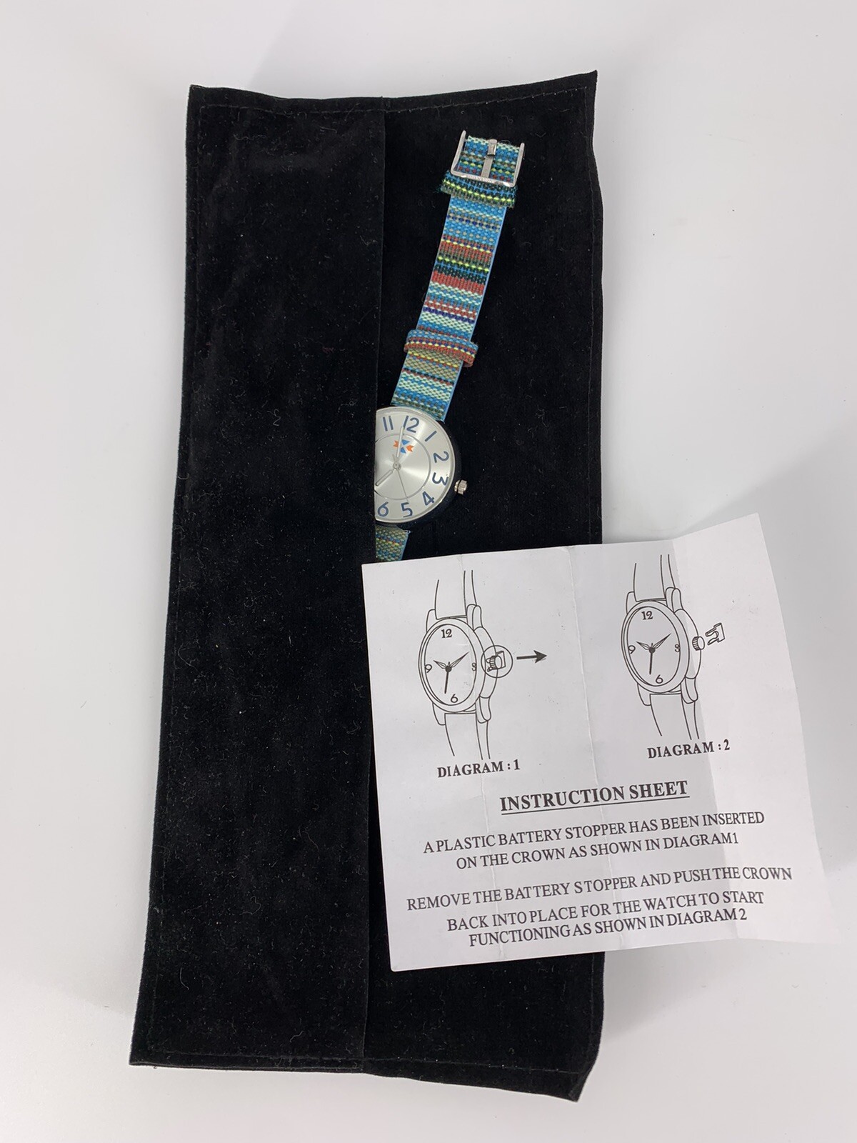 Canyon Sky Southwestern Style Watch 1 1/*» Dia 8 1/2″ Long