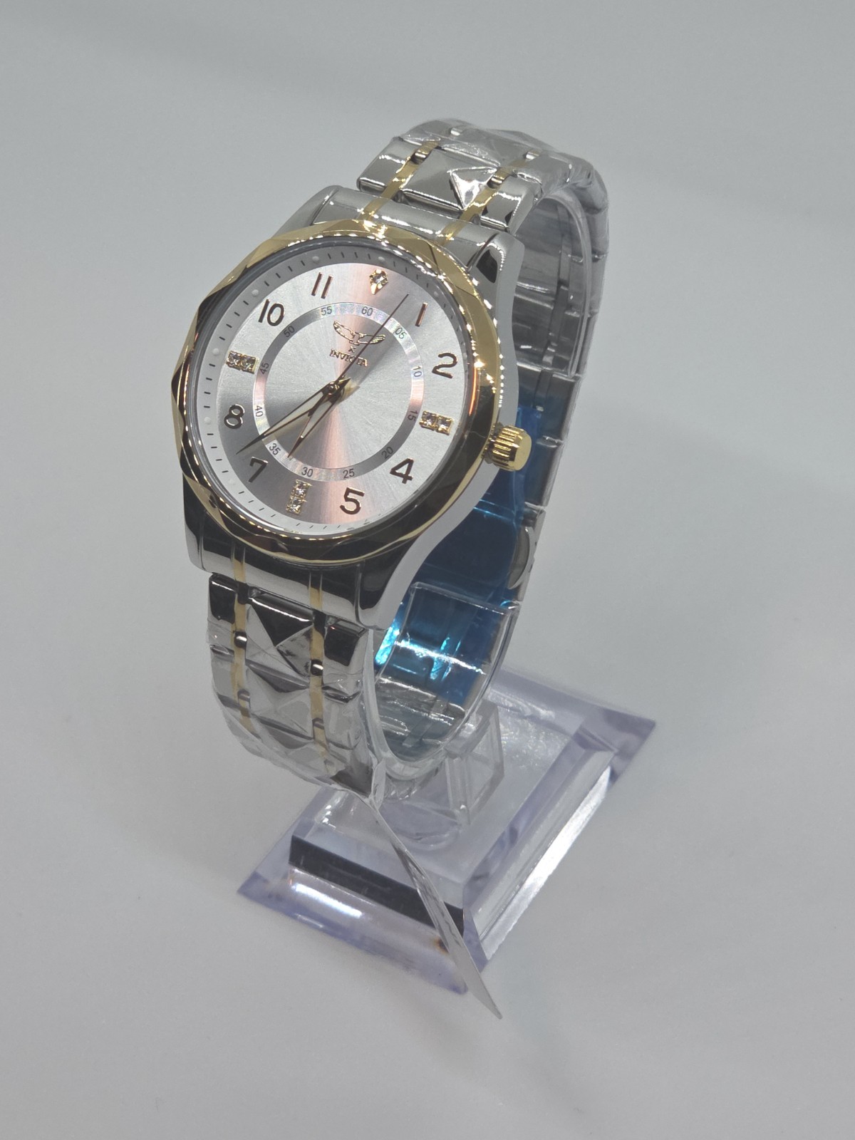Invicta Specialty I Men’s Watch – 41mm 69022 Two Tone W/Gold Dial New in Box