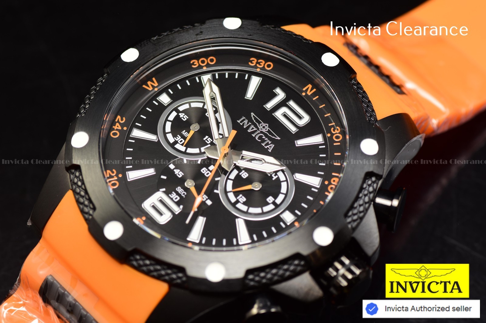 Invicta Subaqua Noma III Koi Fish Quartz Koi Fish Dial Men’s Strap Watch