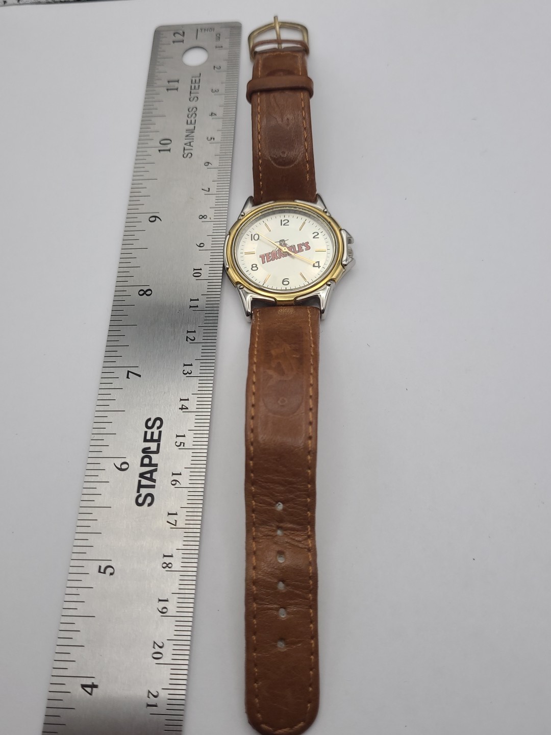TERRIBLES HOTEL CASINO LAS VEGAS Mens Analog Quartz Watch New Battery Working