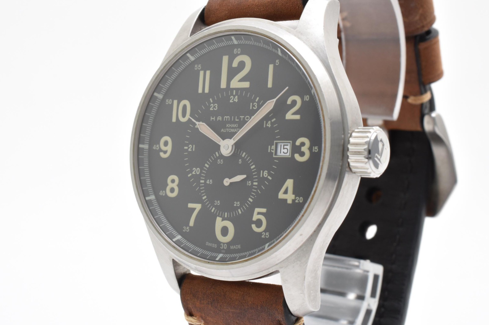 [NEAR MINT /Full set] HAMILTON Khaki Field Officer H706550 Automatic Men’s Watch