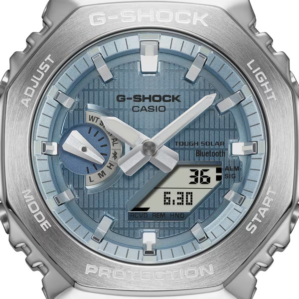 CASIO G-SHOCK GBM-2100A-1A2JF Metal Covered Solar Bluetooth Men’s Watch