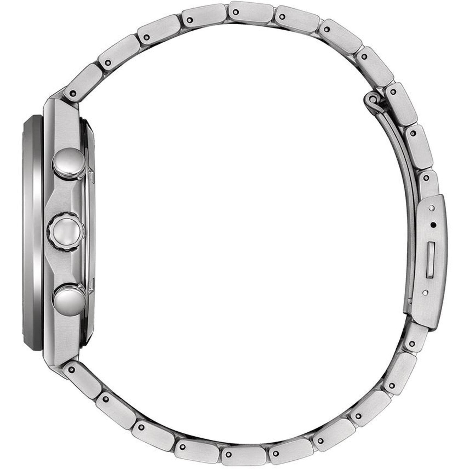 Citizen Men’s Watch Zenshin Eco-Drive Orange Dial Titanium Bracelet CA4610-85Z