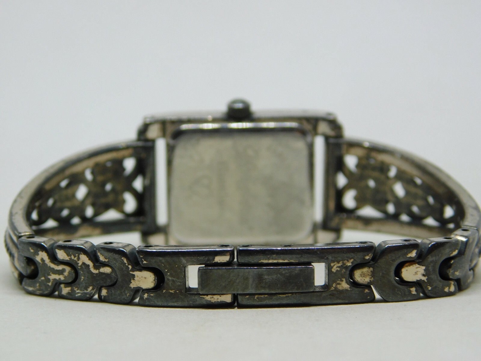Brighton Hamilton Silver Tone Quartz Analog Ladies Watch Sz. 5 3/4»