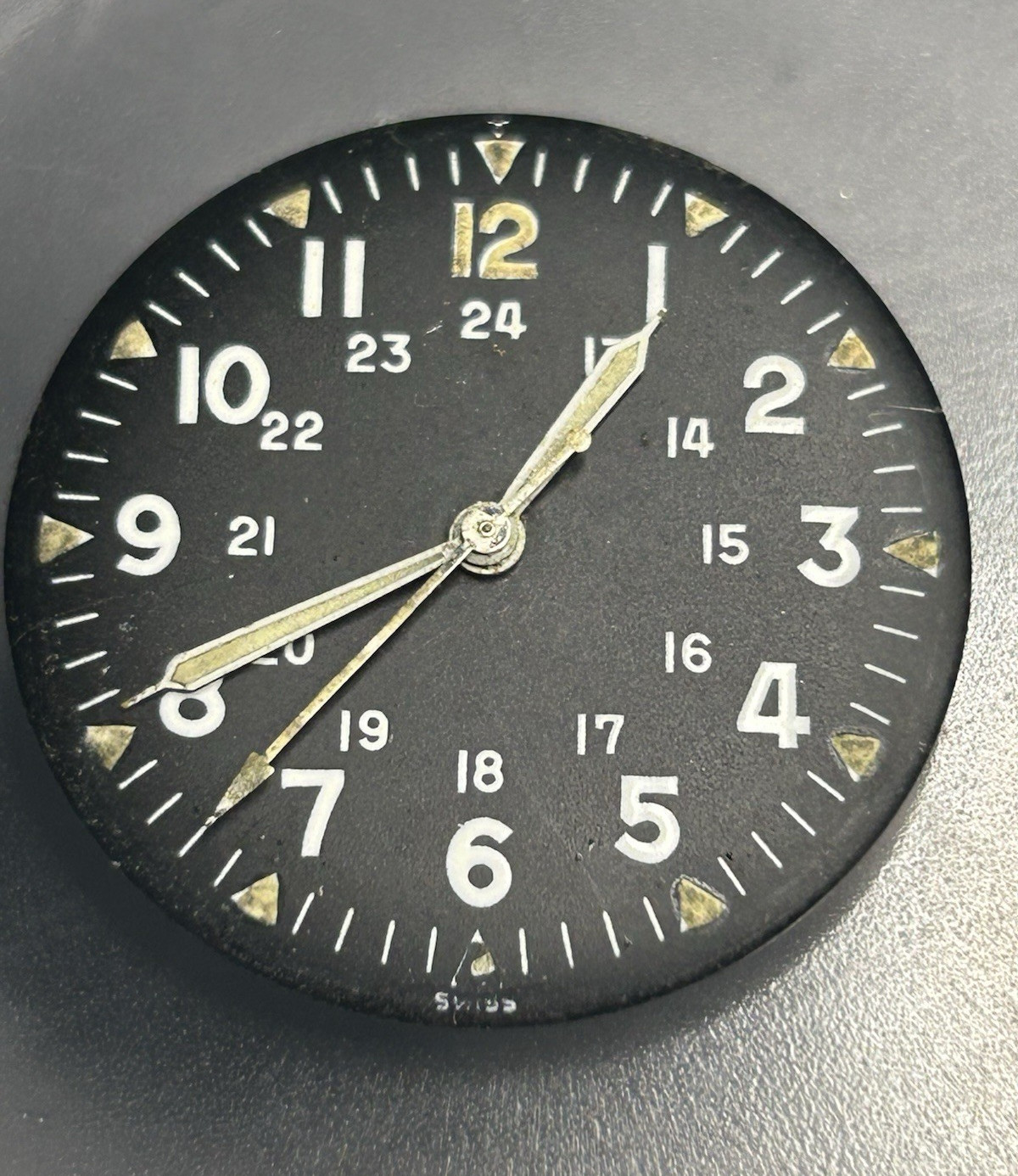 1968 Benrus MIL-W-46374 Vietnam Military Watch Project Belforte 11K1F – Parts