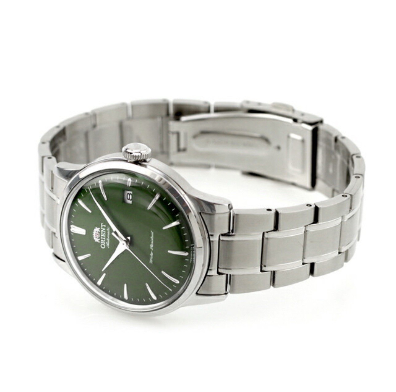 Orient Bambino 38mm Classic Automatic Men’s Dress Watch Grass Green RN-AC0M09E