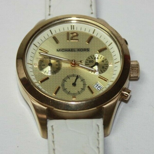 Michael Kors Women’s Gold Tone Chronograph Multi-Dial Watch MK-5285 [061GRA]