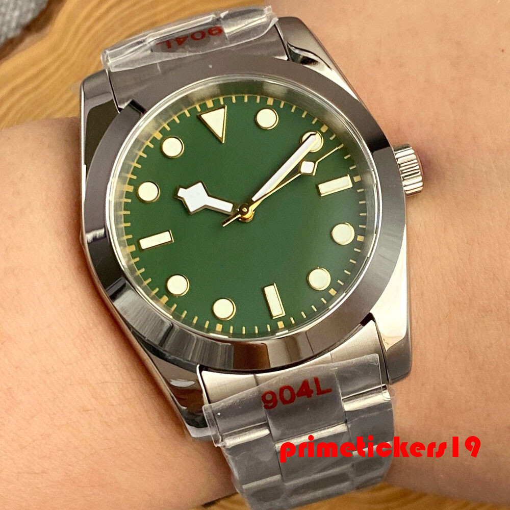Tandorio Sapphire 36mm/39mm Automatic Men Watch NH35 PT5000 Snowflake Hands Lume
