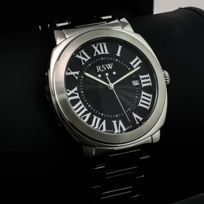 RSW – Swiss Watch – RSWM118-SS-3 Swiss made Ronda 46.80 mm RSWM118 50m (5 ATM)