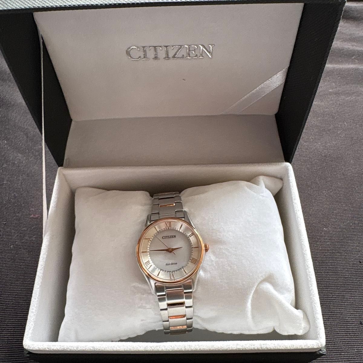 CITIZEN El Silver Gold Watch