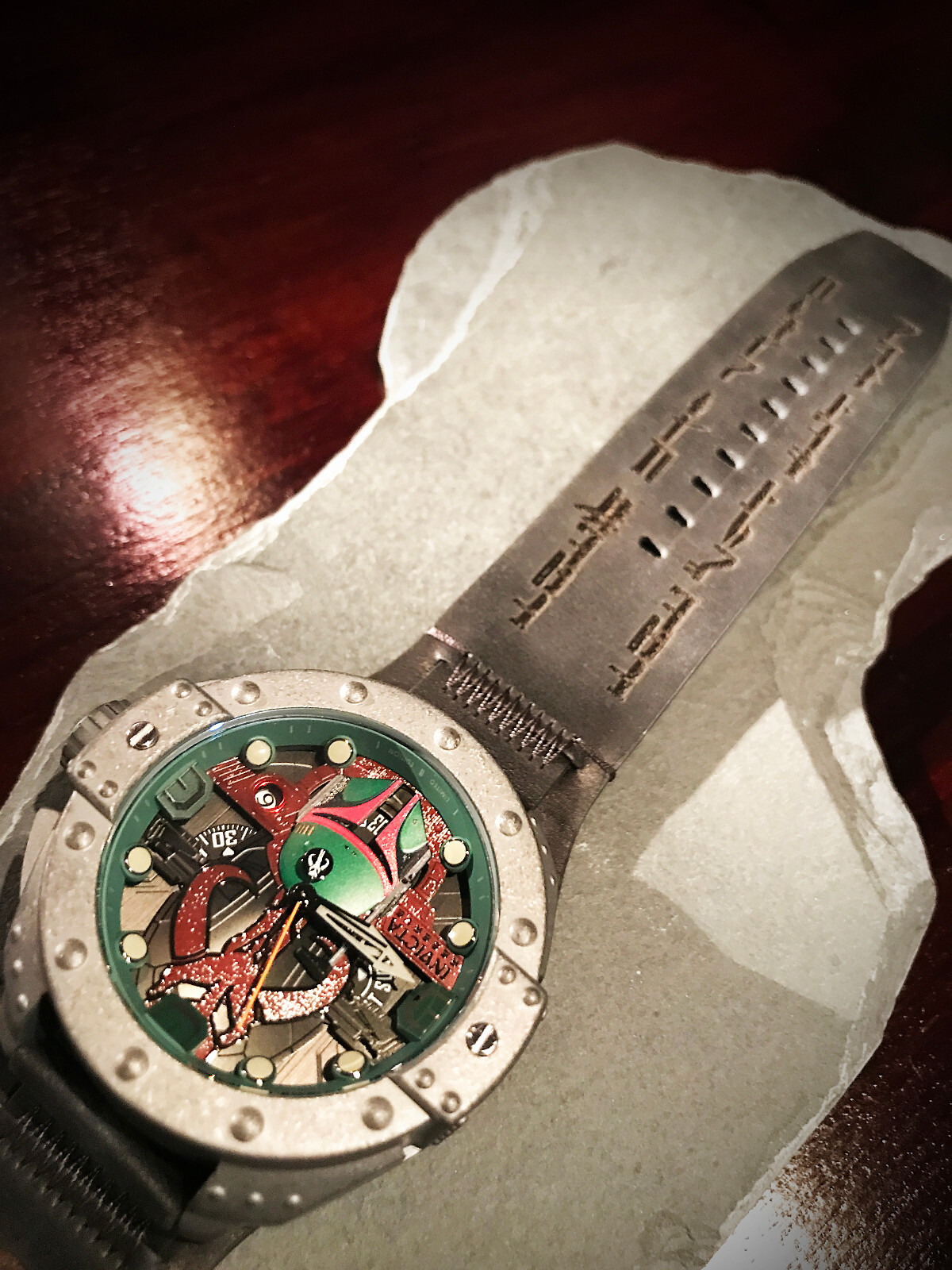 NEW BOBA FETT Invicta Reserve Star Wars Watch 39754 – 52mm CUSTOM LASER Branding