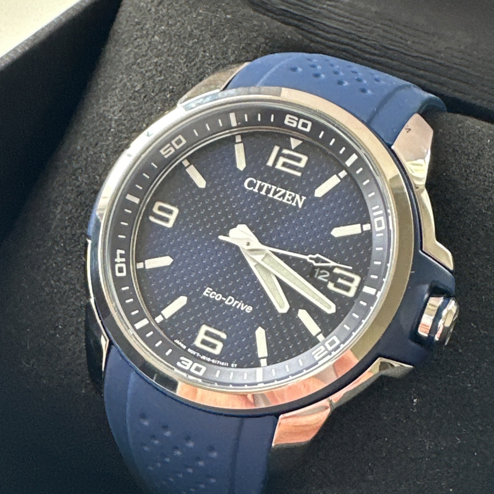 Citizen Mens Sport Casual Date Eco-Drive Watch 44MM AW1158-05L