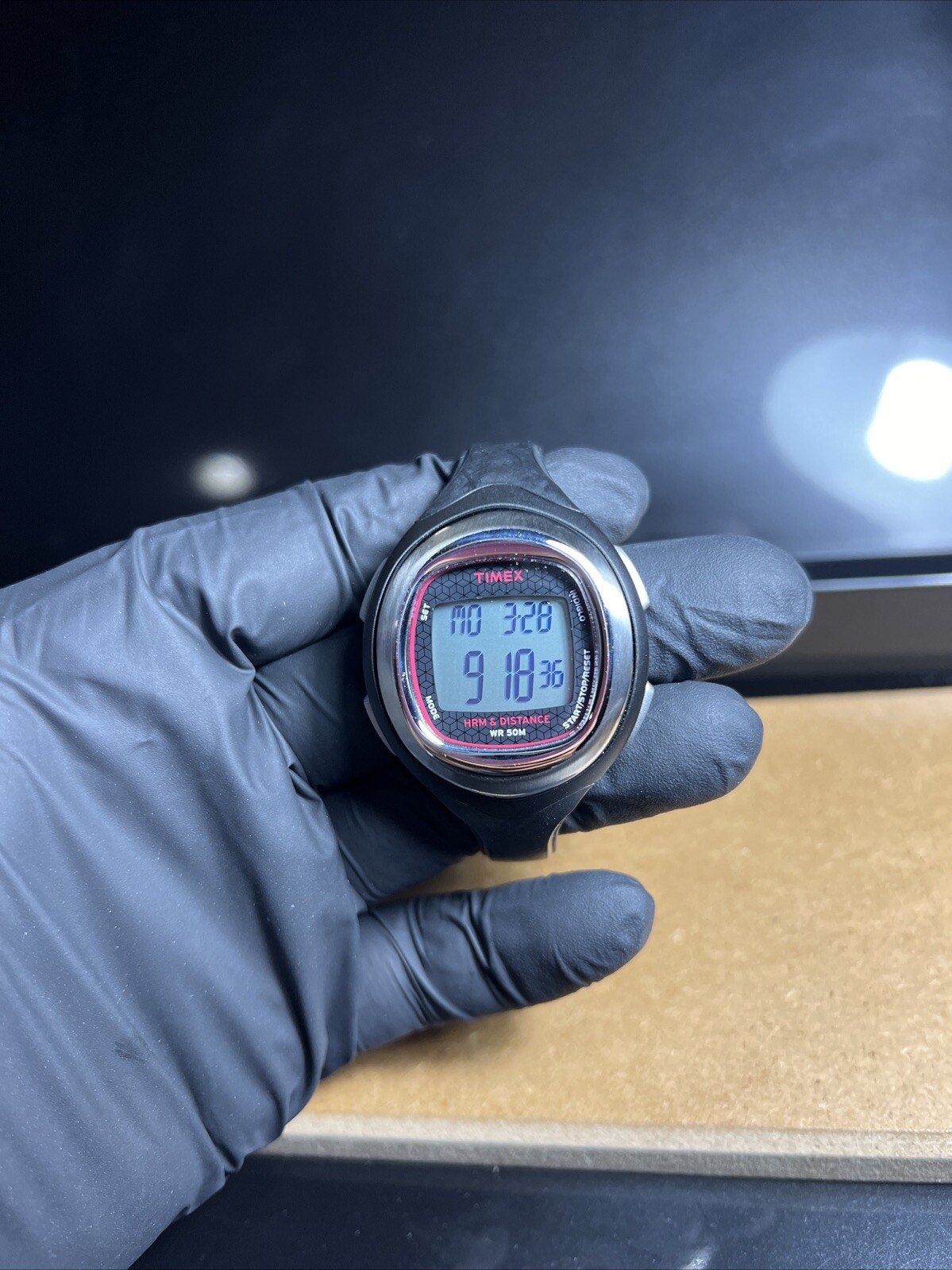 Timex HRM & Distance WR50M M174 New Battery See Pictures
