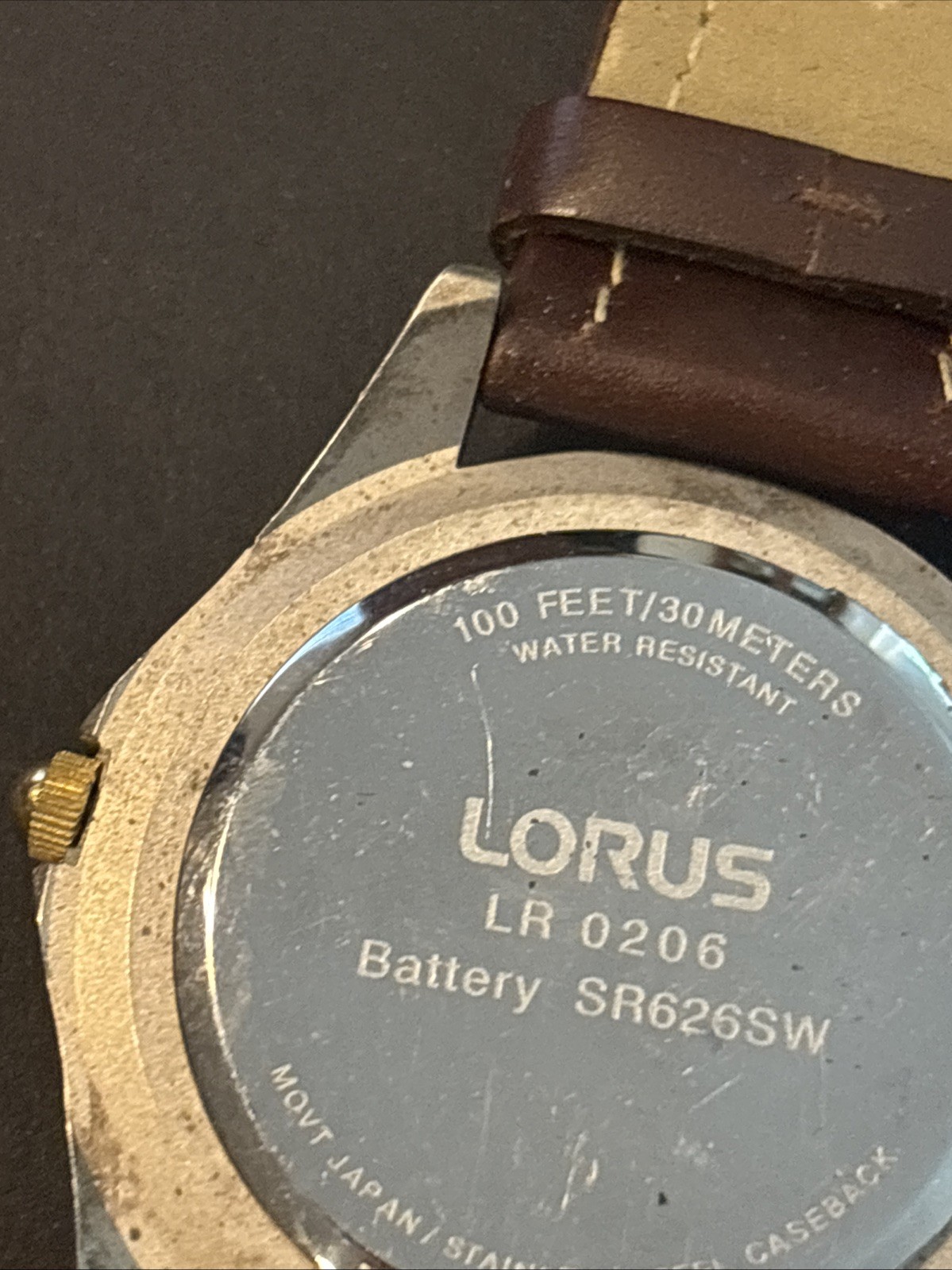 Lorus By Seiko Day-Date 100 Feet Watch Men’s For Parts-Repair-Restoration As Is