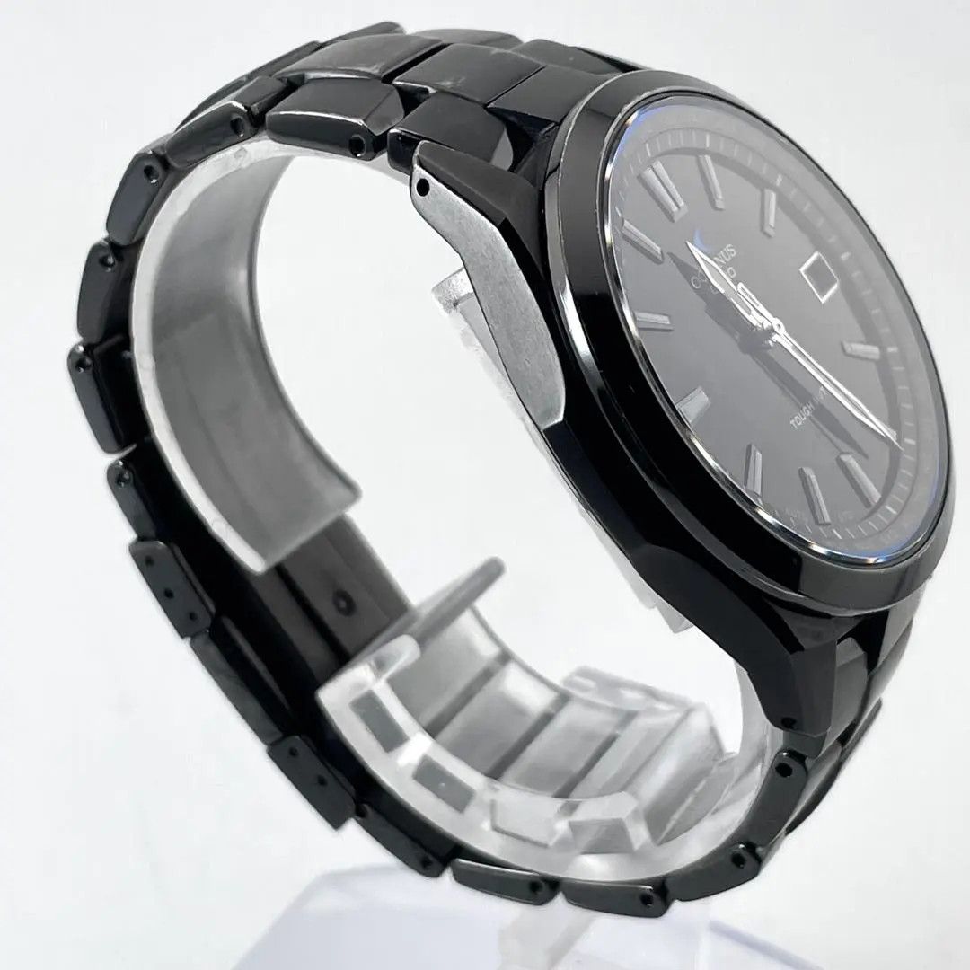 CASIO OCEANUS OCW-S100B-1AJF Men’s Black Titanium Quartz Wristwatch japan JP