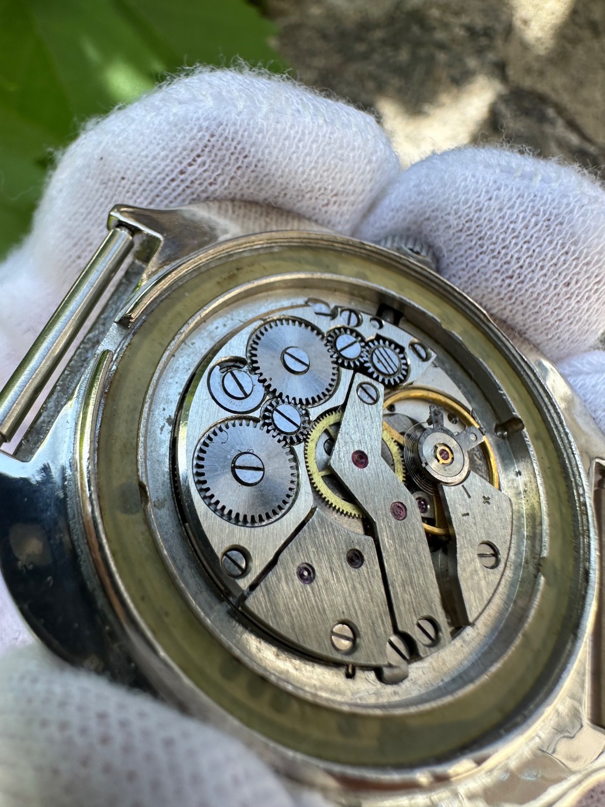 Vintage Mechanical Watch Pulsometer Slava Medical 29 Stones Shockproof
