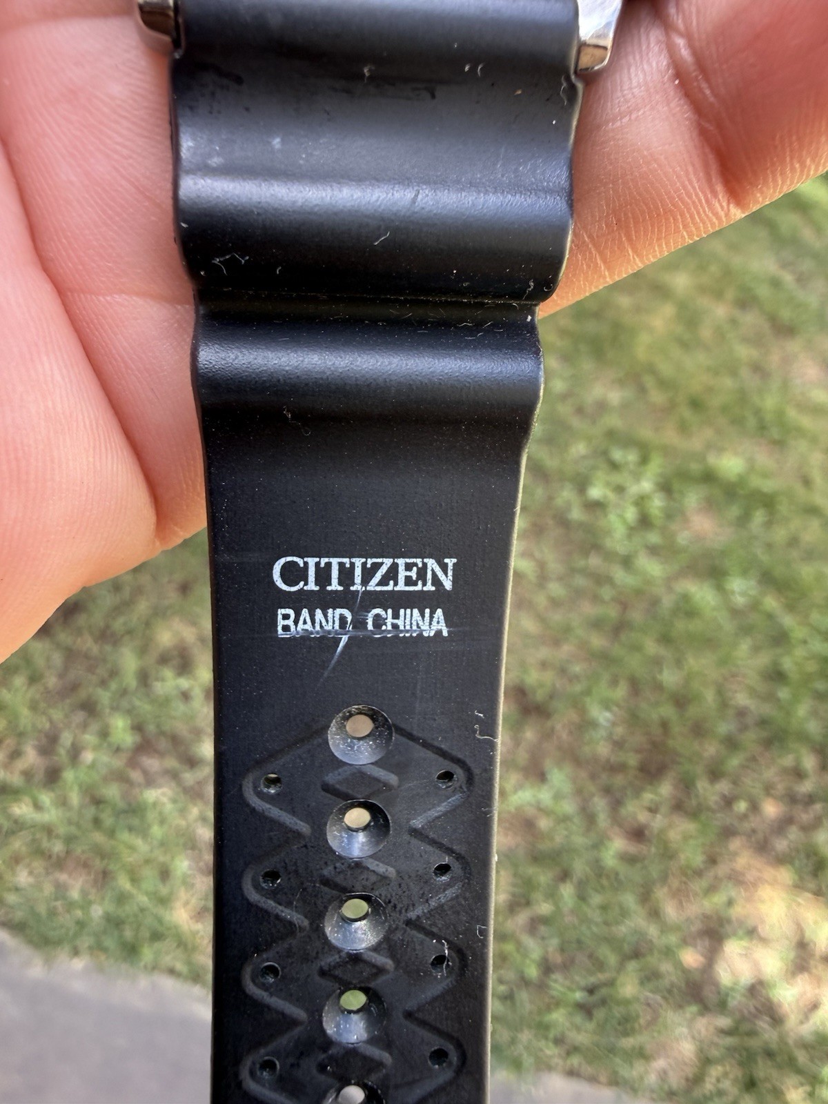 Citizen Vintage Divers watch Gun Metal.