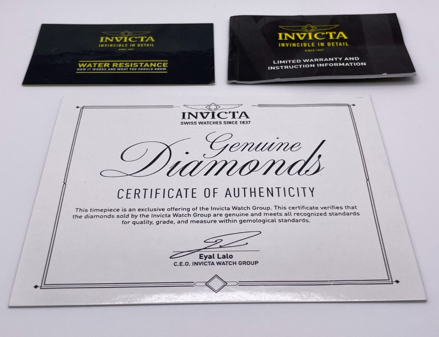 Invicta Reserve Carbon Hawk, 54.50mm, Stainless Steel 4.28ctw Pave Diamond 38943